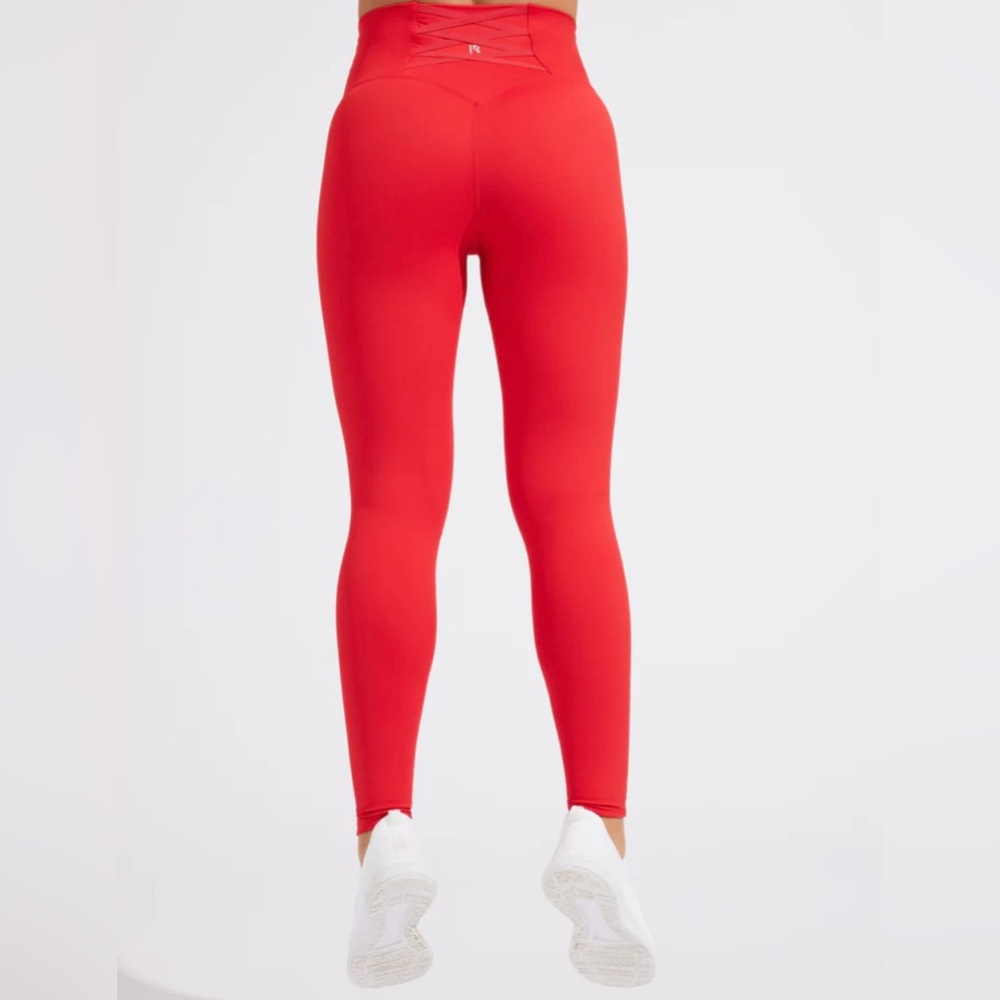 💕BuffBunny Amor Legging in the color Salsa Red - Picture 9 of 16